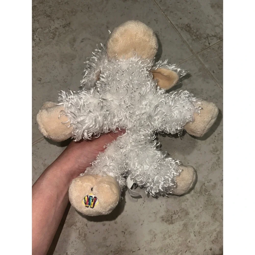 Ganz Webkinz Lamb White Plush Stuffed Animal HM201 BB172 H no‎ code Easter